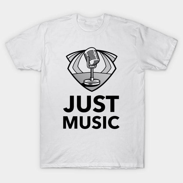 Just Music T-Shirt by Jitesh Kundra